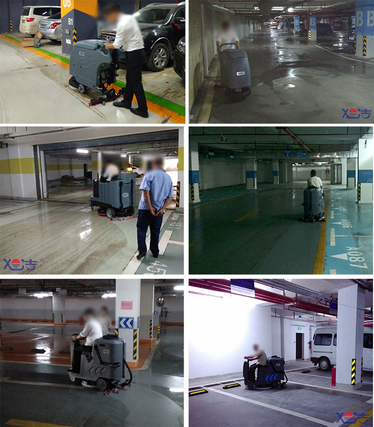醫院停車場保潔，醫院洗地機