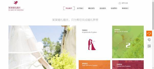 企業網站建設，門戶網站類型